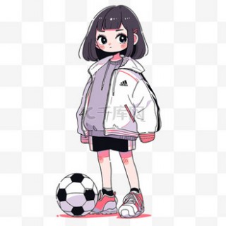 女生足球头像(足球女孩头像图片霸气)