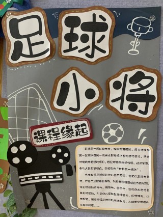 关于足球小故事(关于足球故事的自制绘本)
