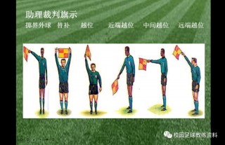 足球裁判规则手势图解(足球裁判规则手势图解视频)