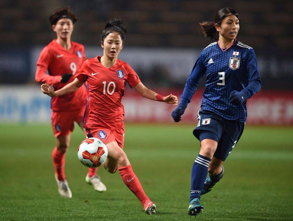 女足亚洲韩国vs日本(女足亚洲韩国vs日本比赛)  第1张